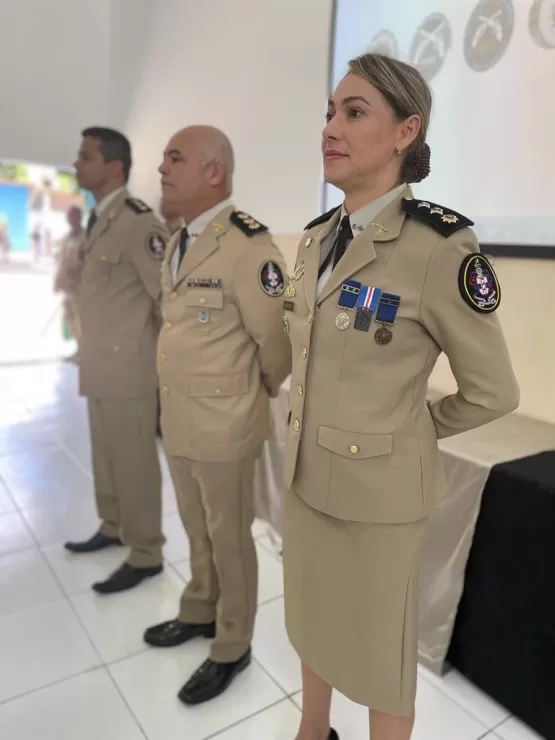 Major Kelly Ravani assume o comando da 44ª CIPM/Medeiros Neto