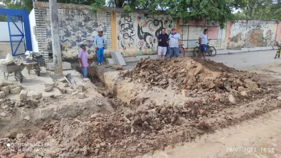 Obras avançam no estádio Teixeirão em Itanhém