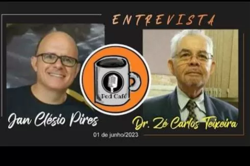 Com inauguração nesta quinta-feira (1)  José Carlos Teixeira Pinto é o primeiro entrevistado do Pod Café com Jan Clésio 