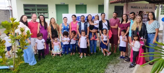 Com muita descontração,  o Centro Municipal de Educação Infantil de Itanhém  (CMEI) realizou encontro da família na escola