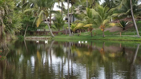 Cabana da Lagoa é uma excelente opção de destino turístico no Balneário de Guaratiba, em Prado