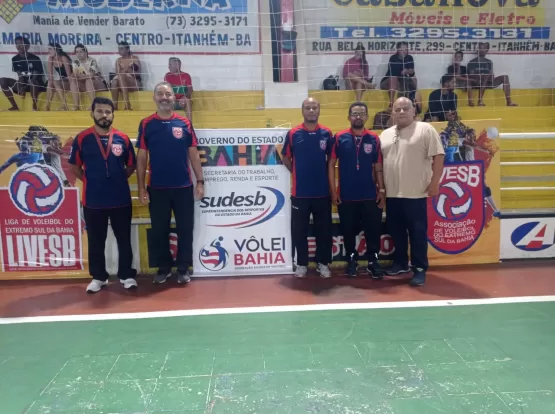 1ª etapa da Liga de Voleibol do Extremo Sul da Bahia (LIVESB) foi sucesso; Itanhém masculino foi campeão 