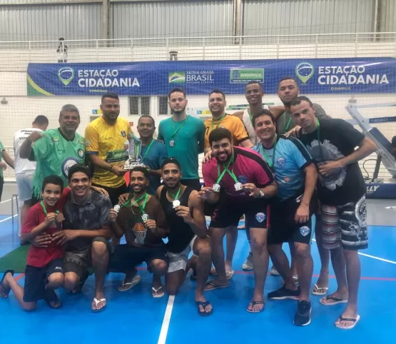 Vôlei masculino de Itanhém é vice-campeão da 2ª etapa da Liga de Vôlei do Extremo Sul 