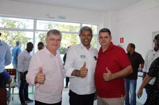 Governador Jerônimo destaca importância da parceria com o presidente da Câmara durante visita a Itanhém