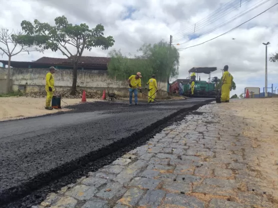 O asfalto de Ibirajá chegou: 