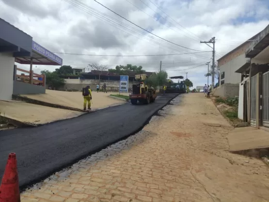 O asfalto de Ibirajá chegou: 