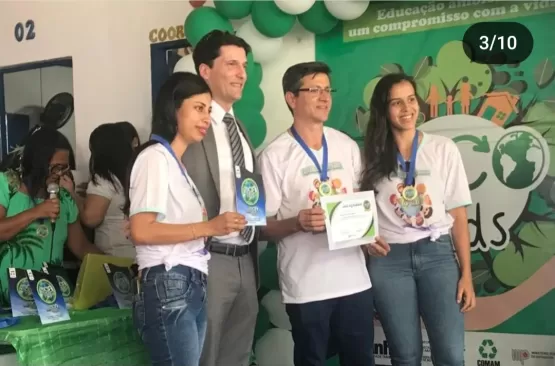 Alunos da Escola Rui Santos de Itanhém Brilham no lançamento do Projeto Eco Kids