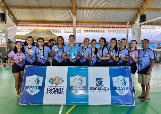 Seleção de Itanhém é Vice-Campeã na Segunda Etapa da Liga de Voleibol do Extremo Sul da Bahia