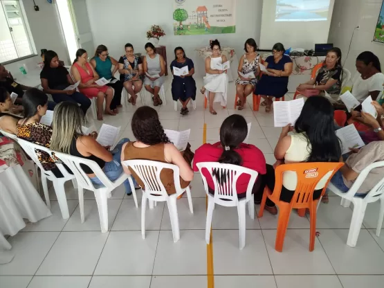 CMEI Realiza Formação Continuada para Professoras com Ênfase em Leitura, Escrita, Música e Psicomotricidade