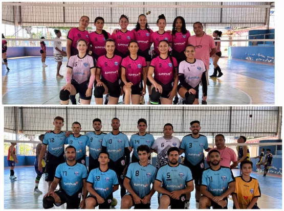 Times de Vôlei de Itanhém Estreiam com Vitória na Quarta Copa V1 Net de Voleibol