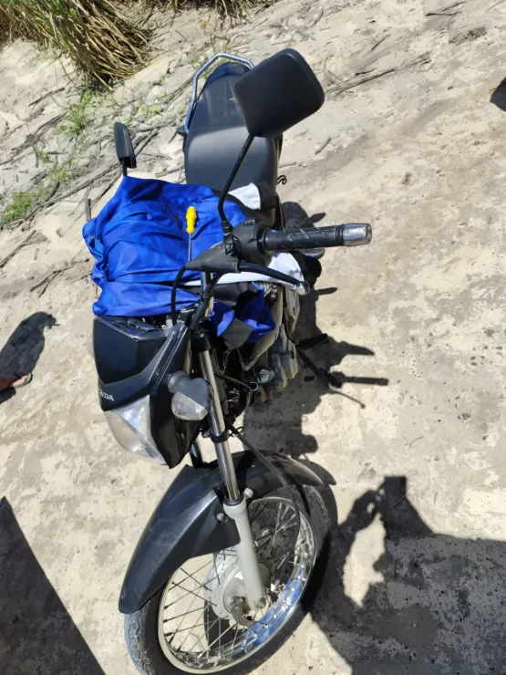 Policiais do PETO da 44ª CIPM recuperam motocicleta furtada em Medeiros Neto