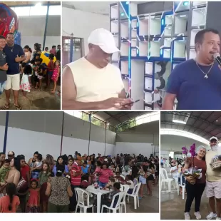 3º Almoço de Natal realizado por Fábio Pereira e Deusdete é realizado em Ibirajá com muita alegria e confraternização