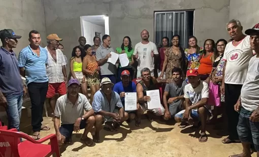 Com apoio do vereador André Correia, moradores do loteamento Ribeiro das Brisas, em Ibirajá solicitam melhorias na água e energia 