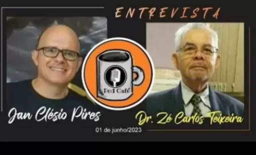 Com estreia nesta quinta-feira (1)  José Carlos Teixeira Pinto é o primeiro entrevistado do Pod Café com Jan Clésio 