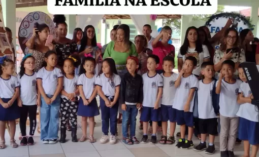 Com muita descontração,  o Centro Municipal de Educação Infantil de Itanhém  (CMEI) realizou encontro da família na escola