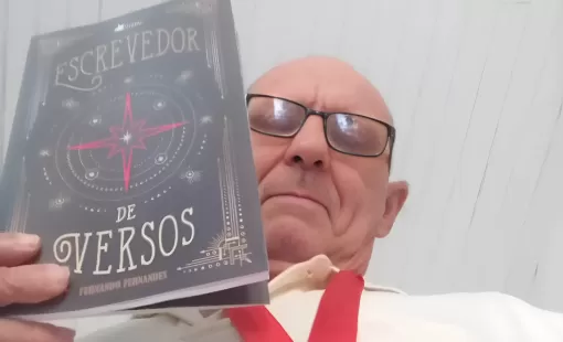 Fernando Fernandes estreia na poesia com o livro “Escrevedor de versos” 