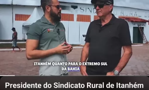 Já Quase Tudo Pronto para a Exponheme aniversário da cidade: Presidente do Sindicato Rural de Itanhém Fala Sobre Preparativos e Programação Completa