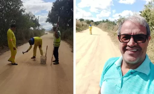 Levantamento topográfico para asfalto de Ibirajá e Cachoeira dos Catabrigas já iniciou