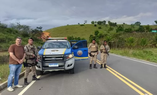 Presidente da Câmara de Itanhém intervém e PRE intensifica fiscalização para evitar acidentes na estrada de Batinga