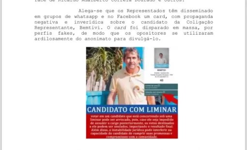 Promotor emite parecer pela extinção de processo movido pela coligação de Bemtivi sobre propaganda negativa (Fake News)