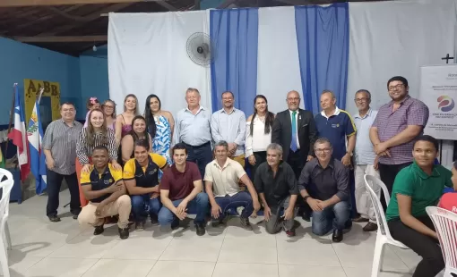 Rotary Club de Itanhém recebe visita do Governador Distrital Edilúcio Fernandes