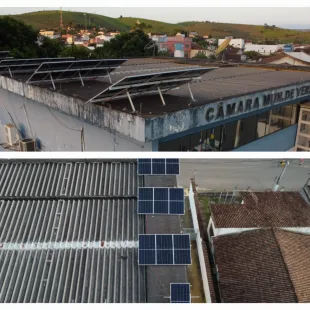 Super Sol e Presidente da Câmara de Itanhém fazem história com instalação de energia solar na Casa Legislativa